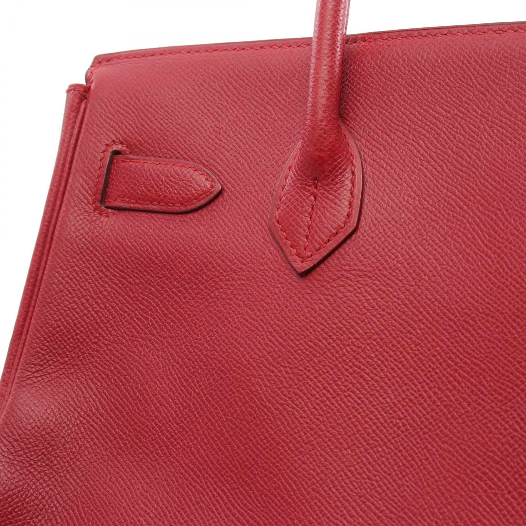 Hermes Birkin 30 Handbag Red