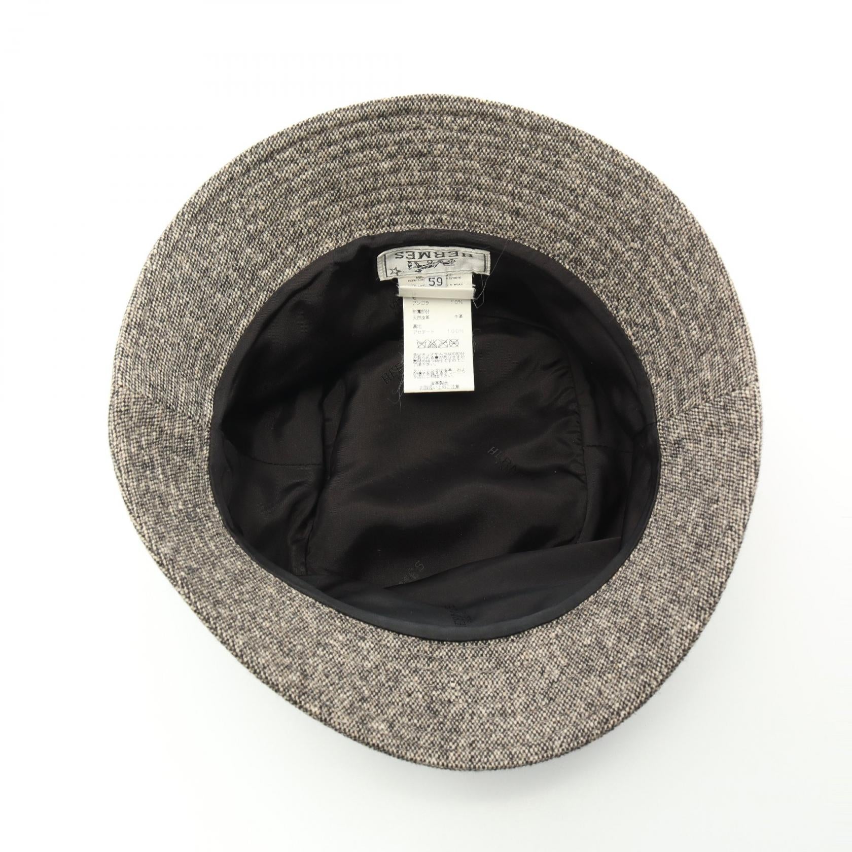 Hermes Wool Cashmere Angora Hat