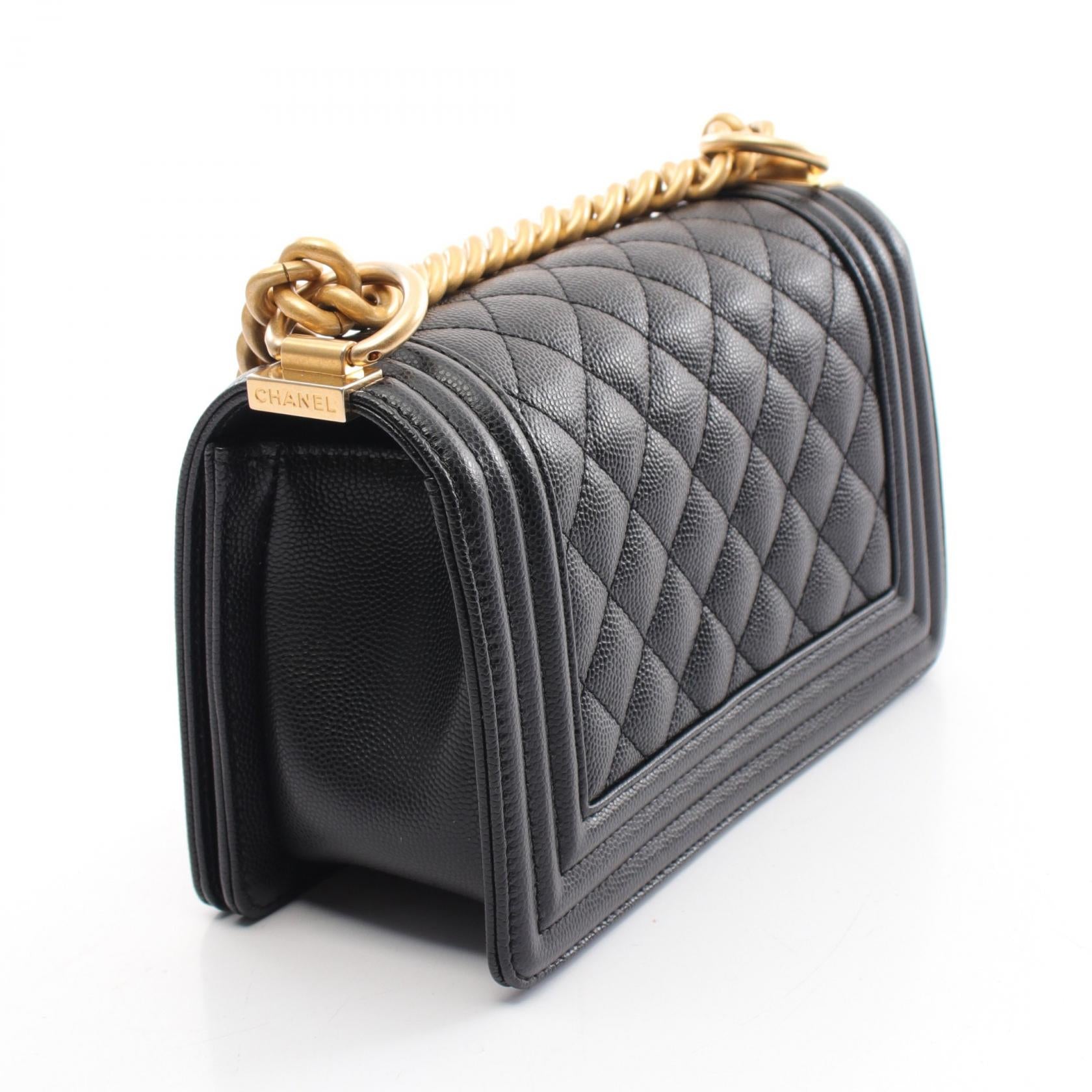 Chanel Boy Small Chevron V-Stitch Shoulder Bag