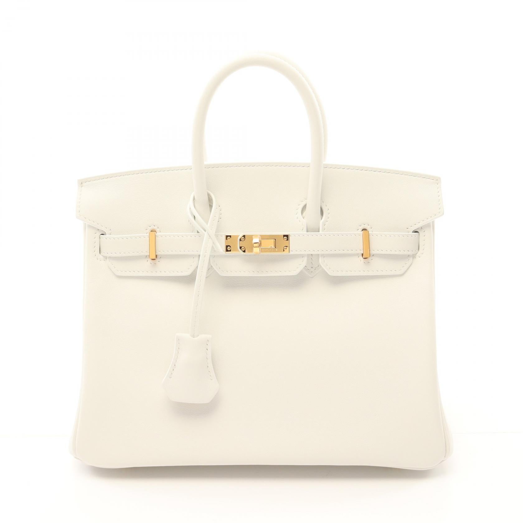 Hermes Birkin 25 Handbag White