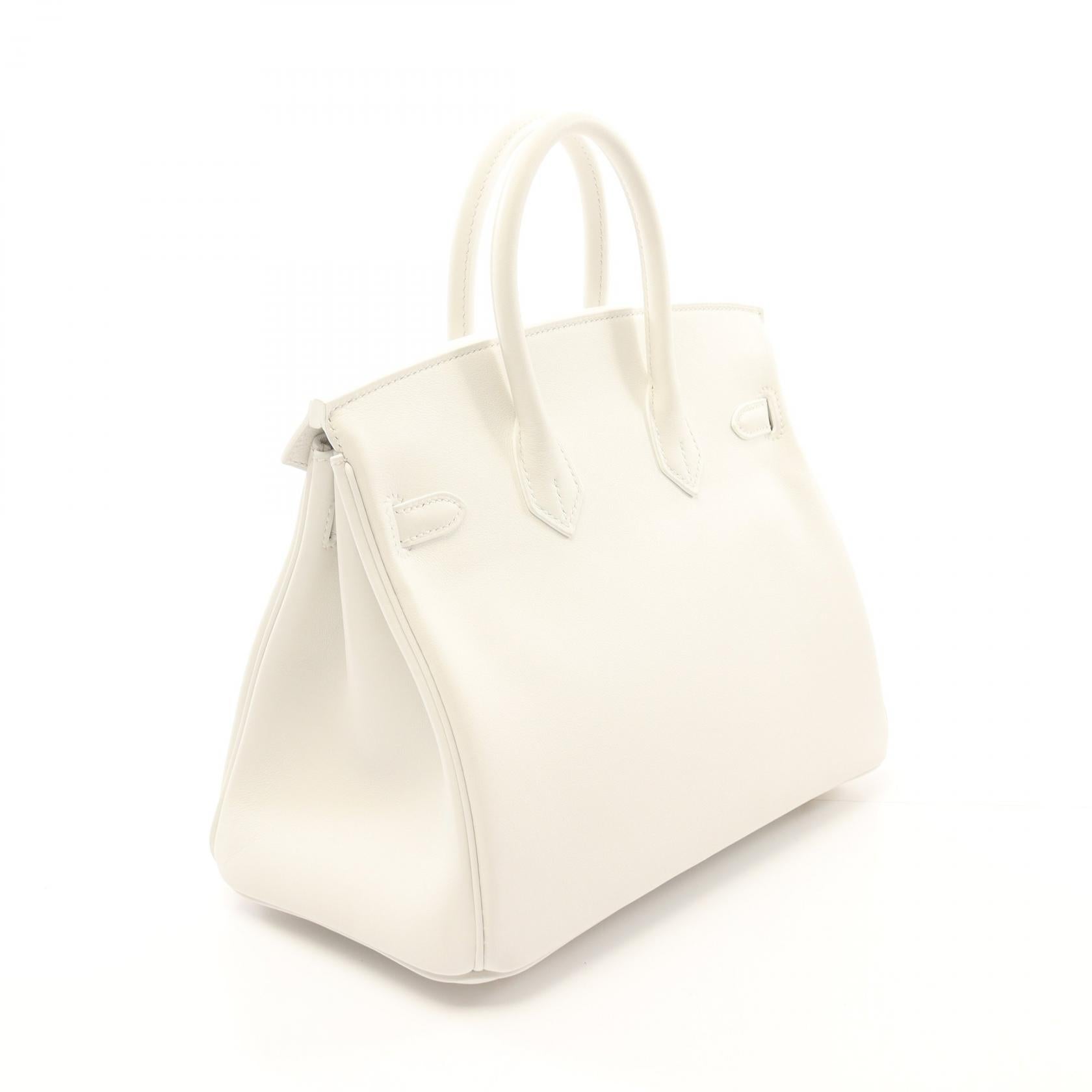 Hermes Birkin 25 Handbag White