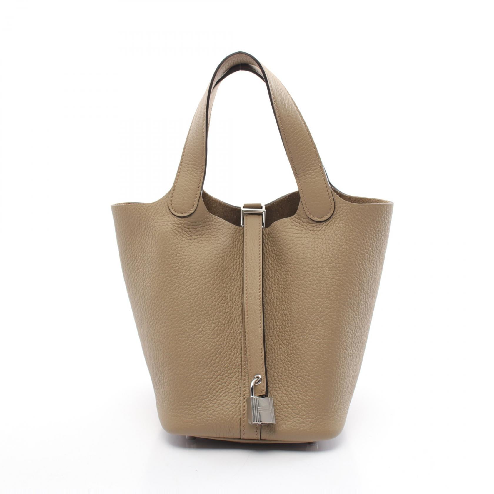 Hermes Picotin Lock PM Handbag Beige