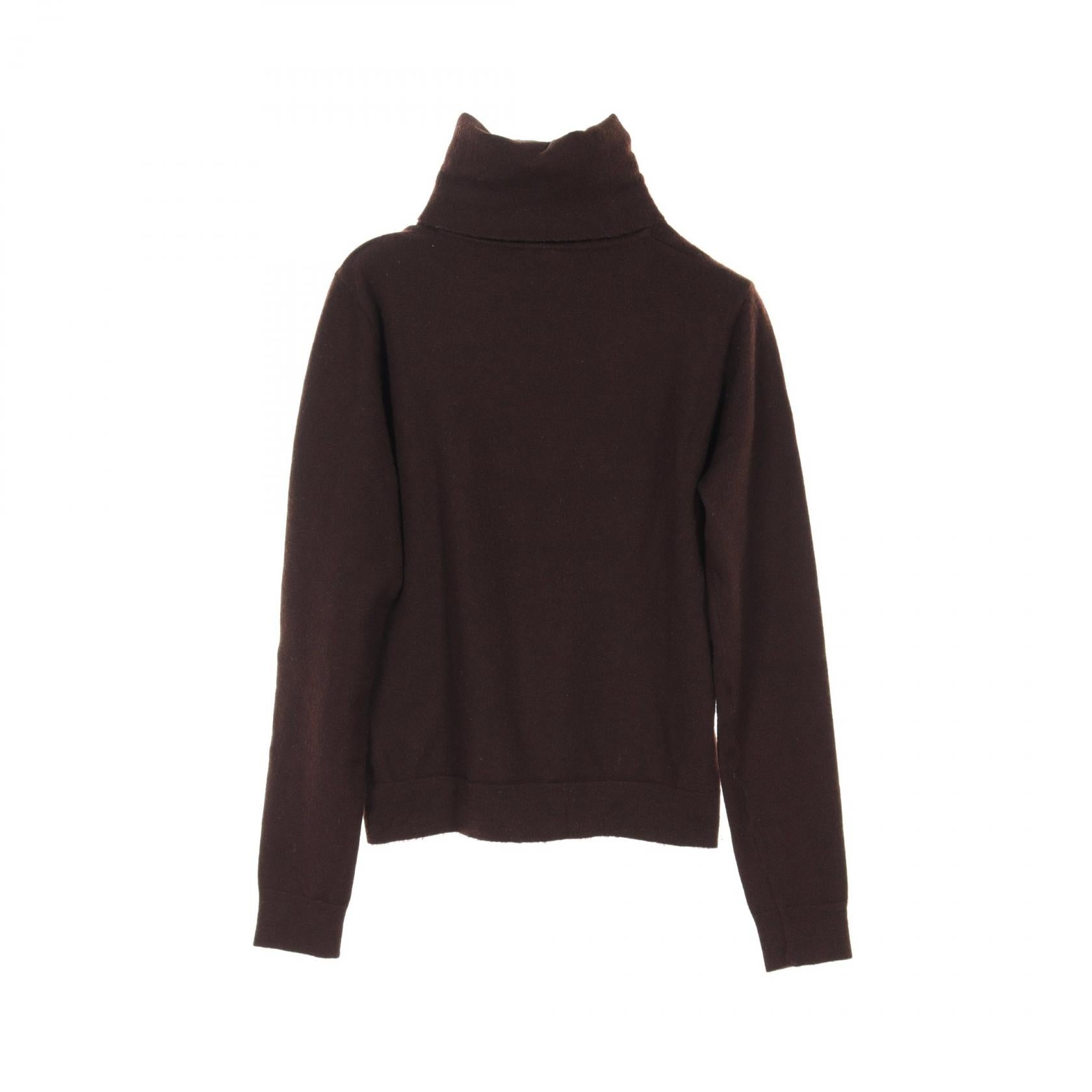 Chanel Cashmere Knit Top Brown