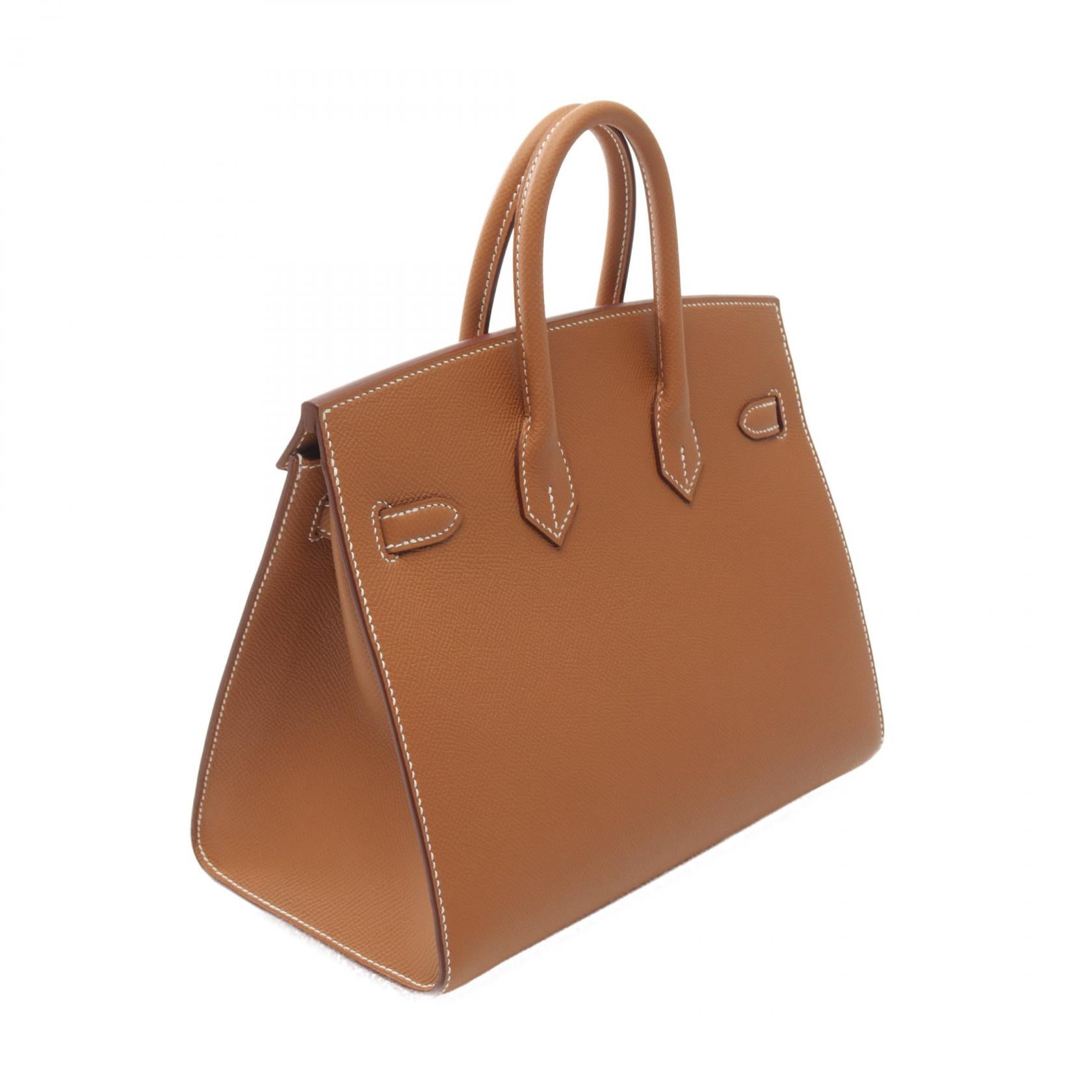 Hermes Birkin 25 Handbag Brown