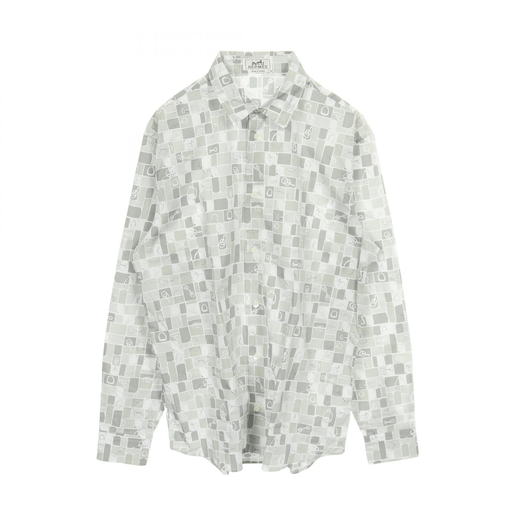 Hermes Mosaic Equestre Cotton Top