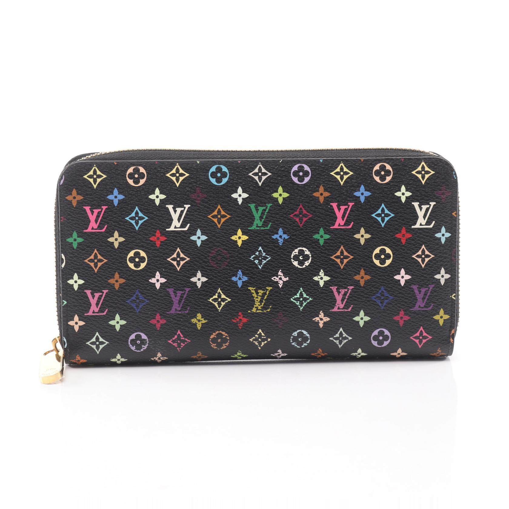 Louis Vuitton Zippy Wallet Monogram Multicolor Long Wallet