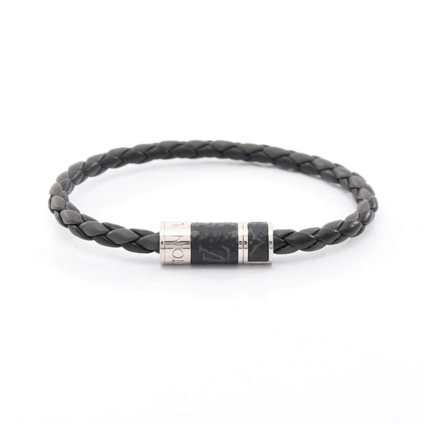 Louis Vuitton Bracelet Braided It Monogram Eclipse Bracelet
