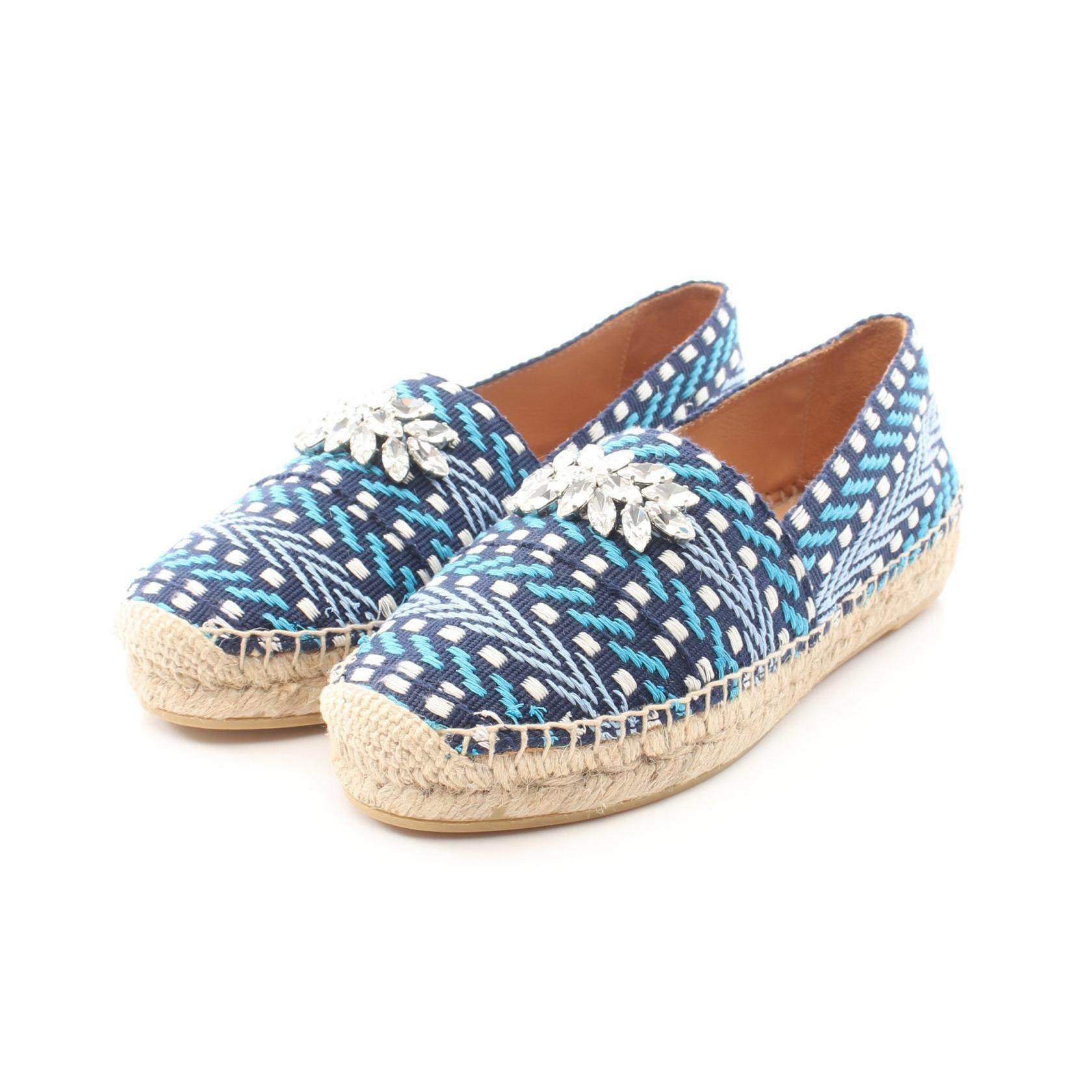 Miu Miu Bijou Espadrille Slip On
