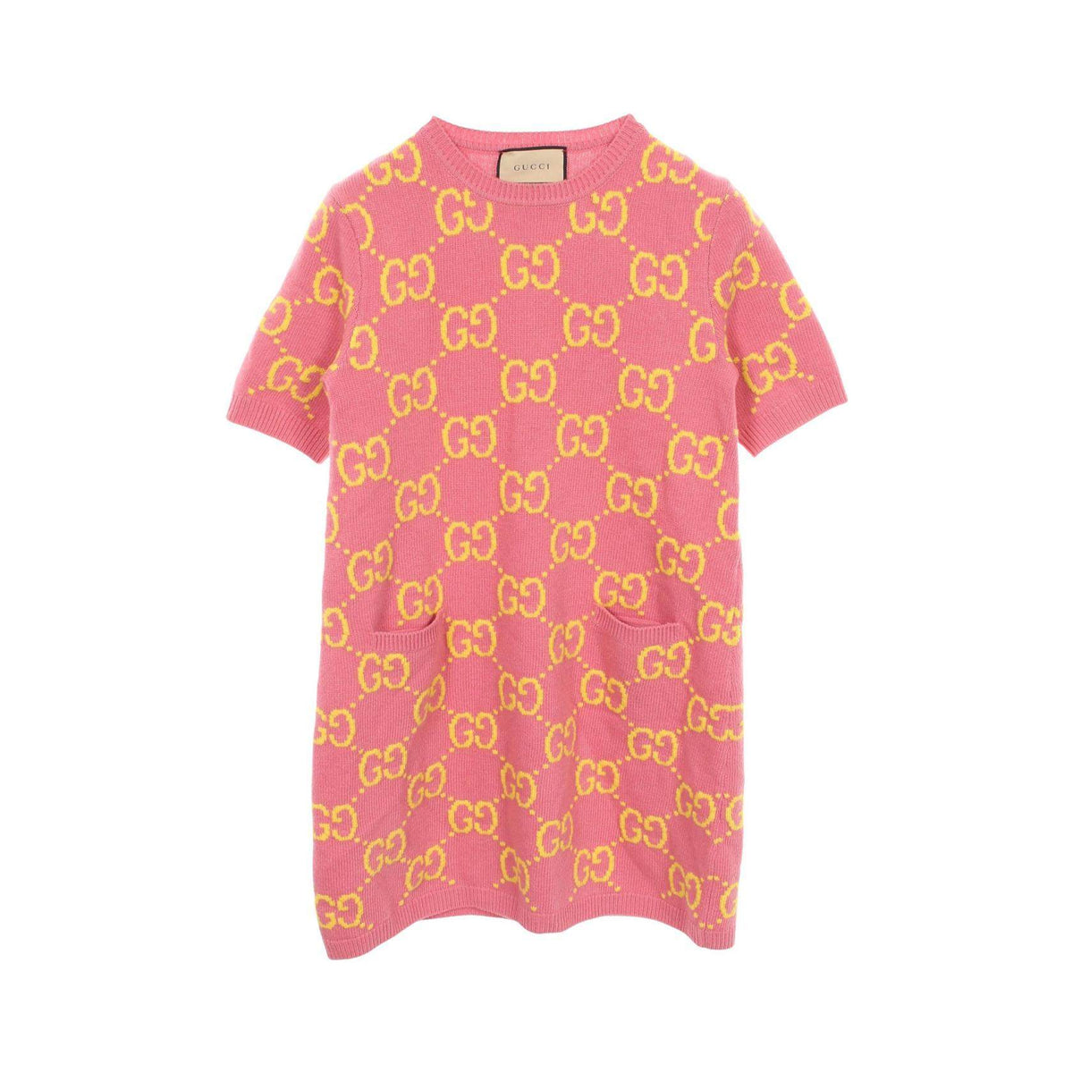 Gucci GG Jacquard Wool Dress