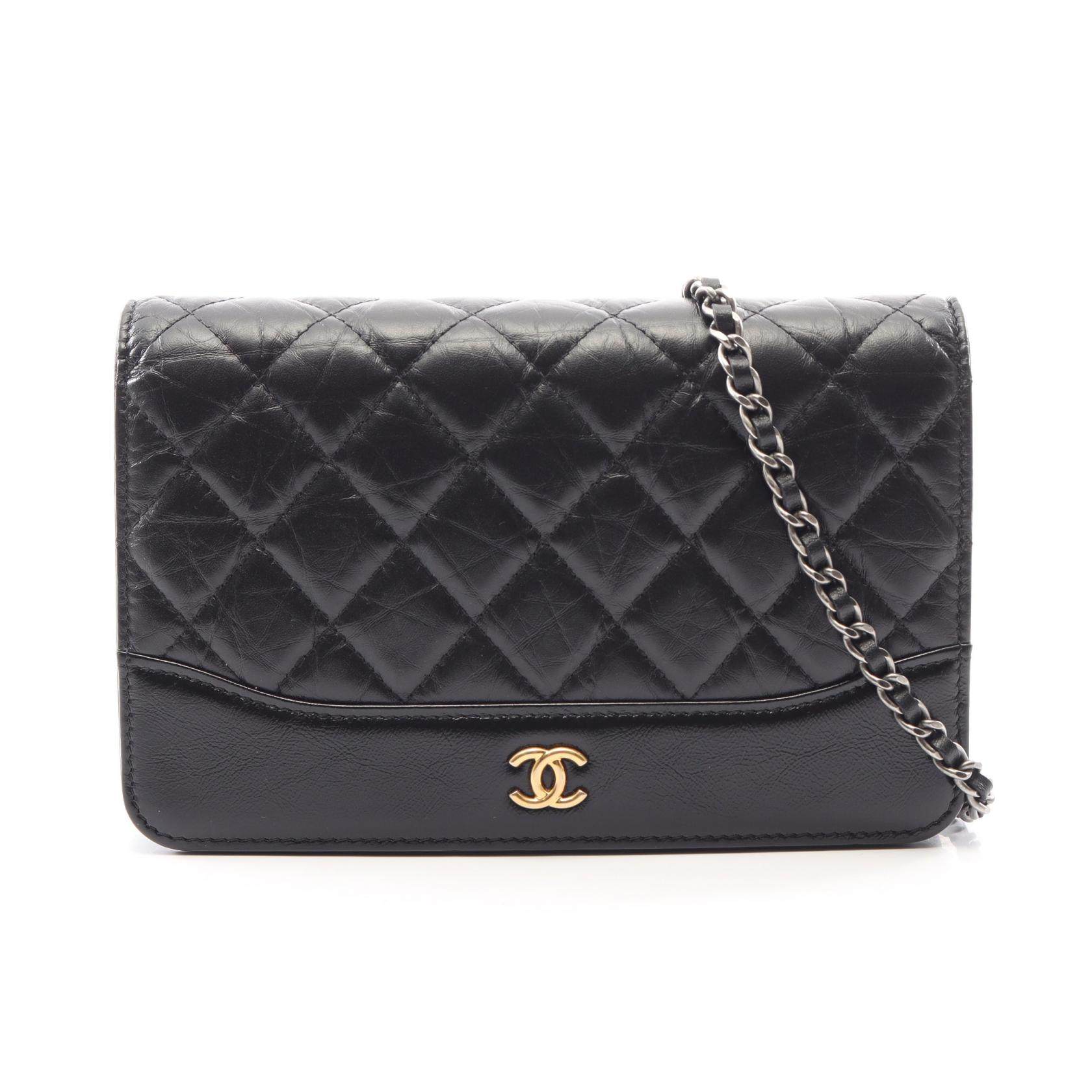 CHANEL Gabrielle de Chanel Shiny Calfskin Shoulder Bag