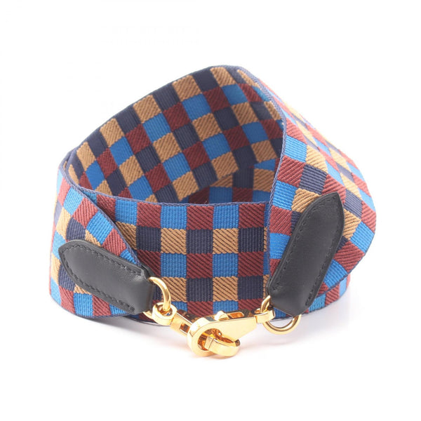 Hermes Bandouliere Sangle Maxi Cadrielle Toile Swift Shoulder Strap