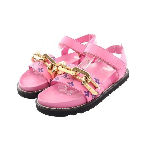 Louis Vuitton Paseo Comfort Leather Sandals