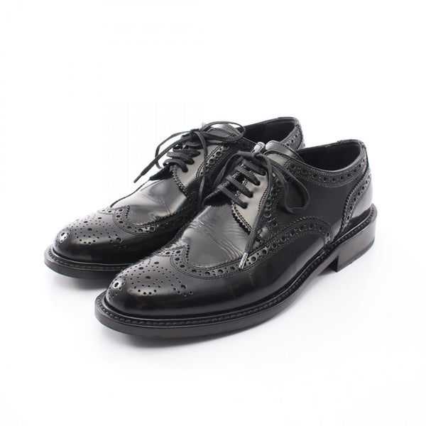 Saint Laurent Paris Leather Wingtip Dress Shoes