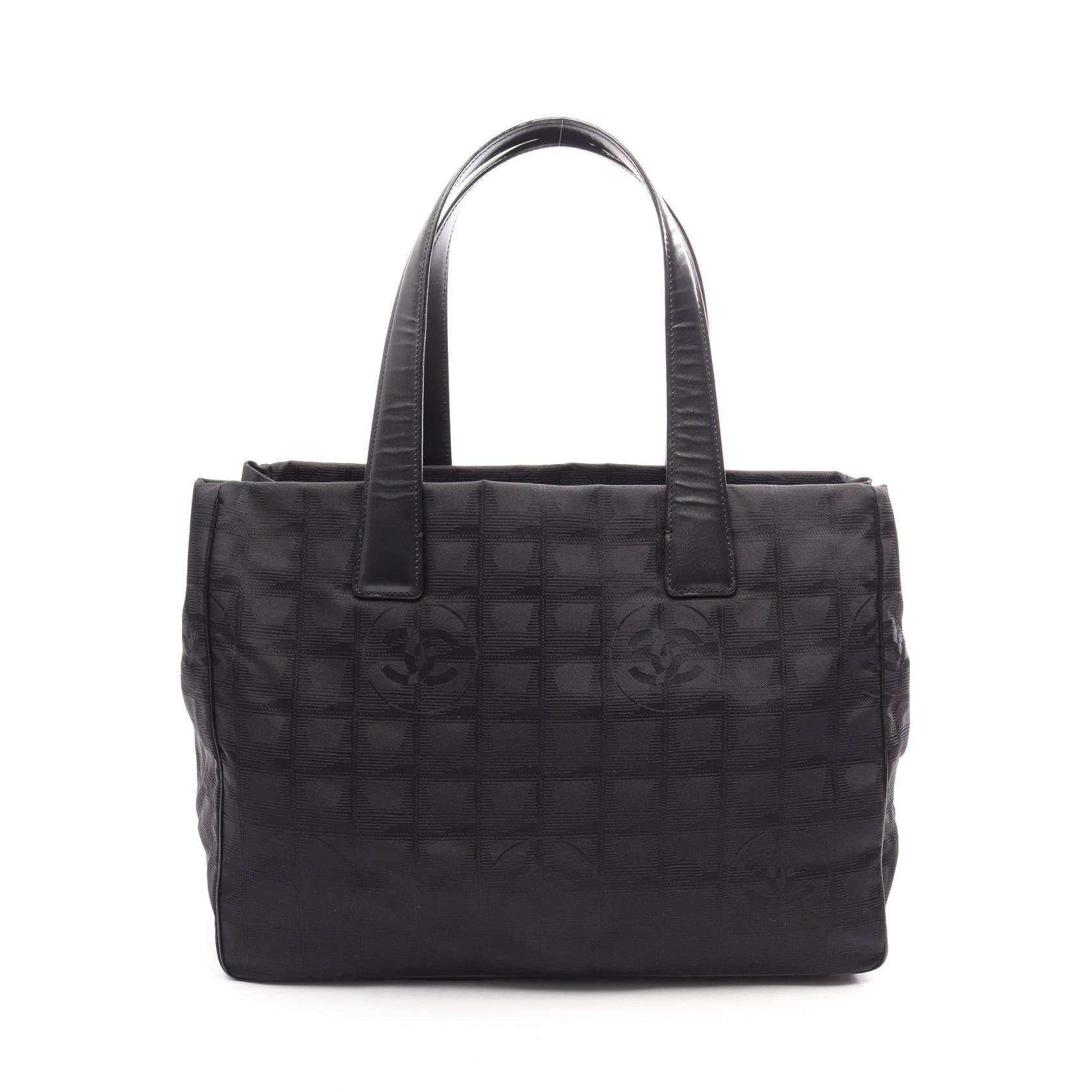 Chanel New Travel Line Nylon Canvas Tote Bag