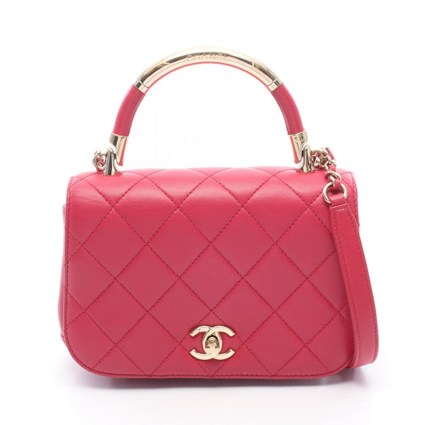 CHANEL Matelasse Lambskin 2way Shoulder Bag