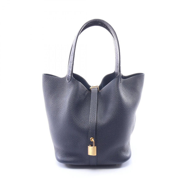 Hermes Picotin Lock MM Touch Taurillon Clemence Alligator Handbag