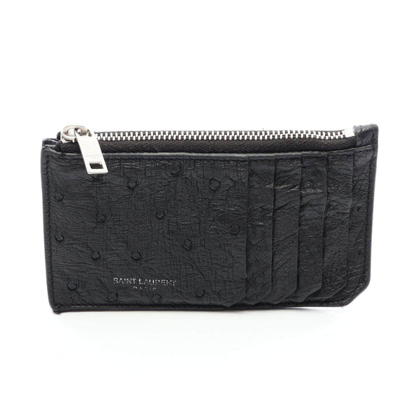Saint Laurent Paris Leather Card Case