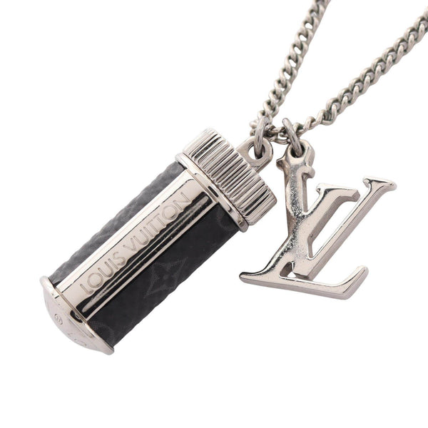 Louis Vuitton Collier Charmes Monogram Eclipse Necklace