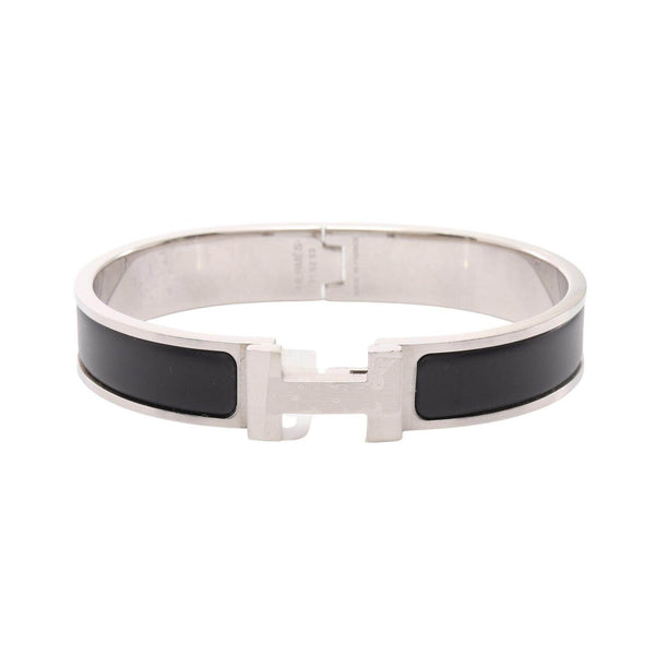 HERMES Clic Clac PM Metal Enamel Bracelet