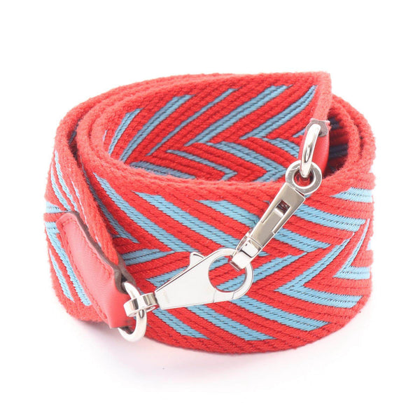 Hermes Bandouliere Sangle Zigzag Toile Veau Swift Shoulder Strap