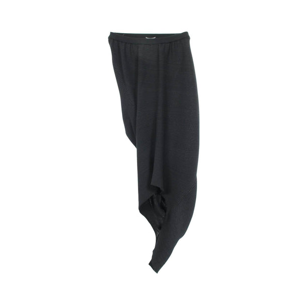 Issey Miyake Rib Knit Polyester Skirt