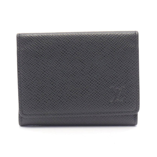 Louis Vuitton Envelope Cartes De Visite Taiga Leather Card Case