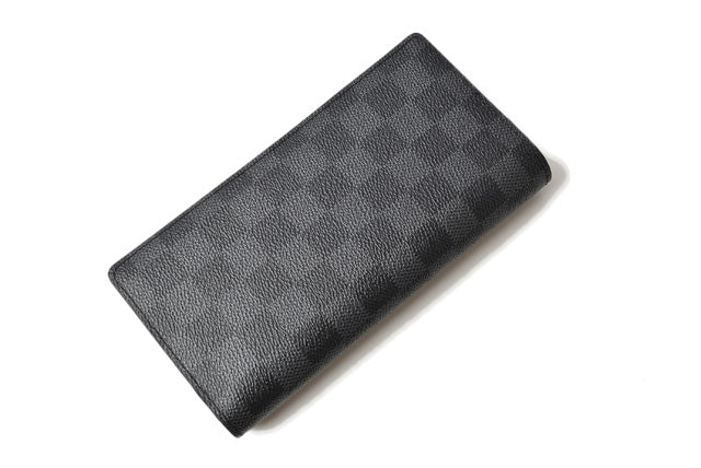 Louis Vuitton Damier Graphite Canvas Long Wallet N62665 in Excellent Condition