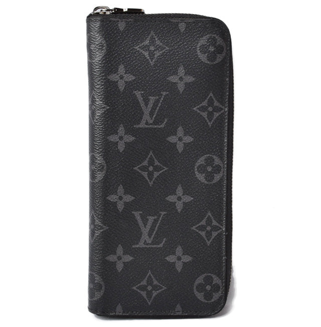 Louis Vuitton Monogram Eclipse Canvas Long Wallet M62295 in Great Condition