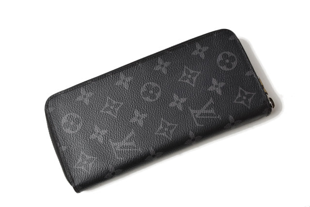 Louis Vuitton Monogram Eclipse Canvas Long Wallet M62295 in Great Condition