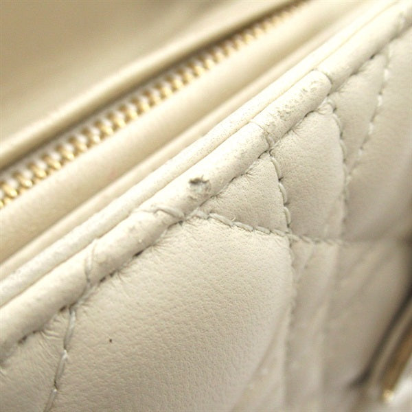 Medium Cannage Leather Lady Dior