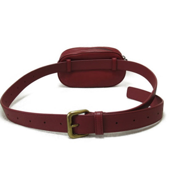 Intrecciato Leather Belt Bag 563906