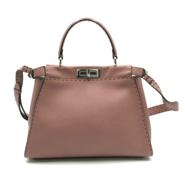 Medium Peekaboo Leather Handbag 8BN290