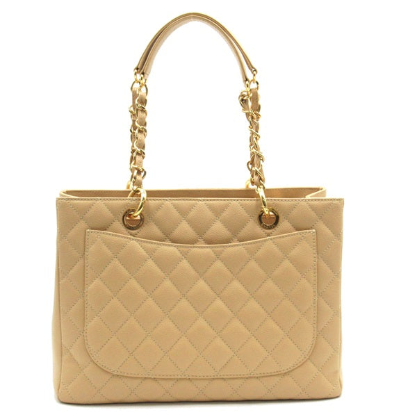 CC Quilted Caviar Chain Tote A50995