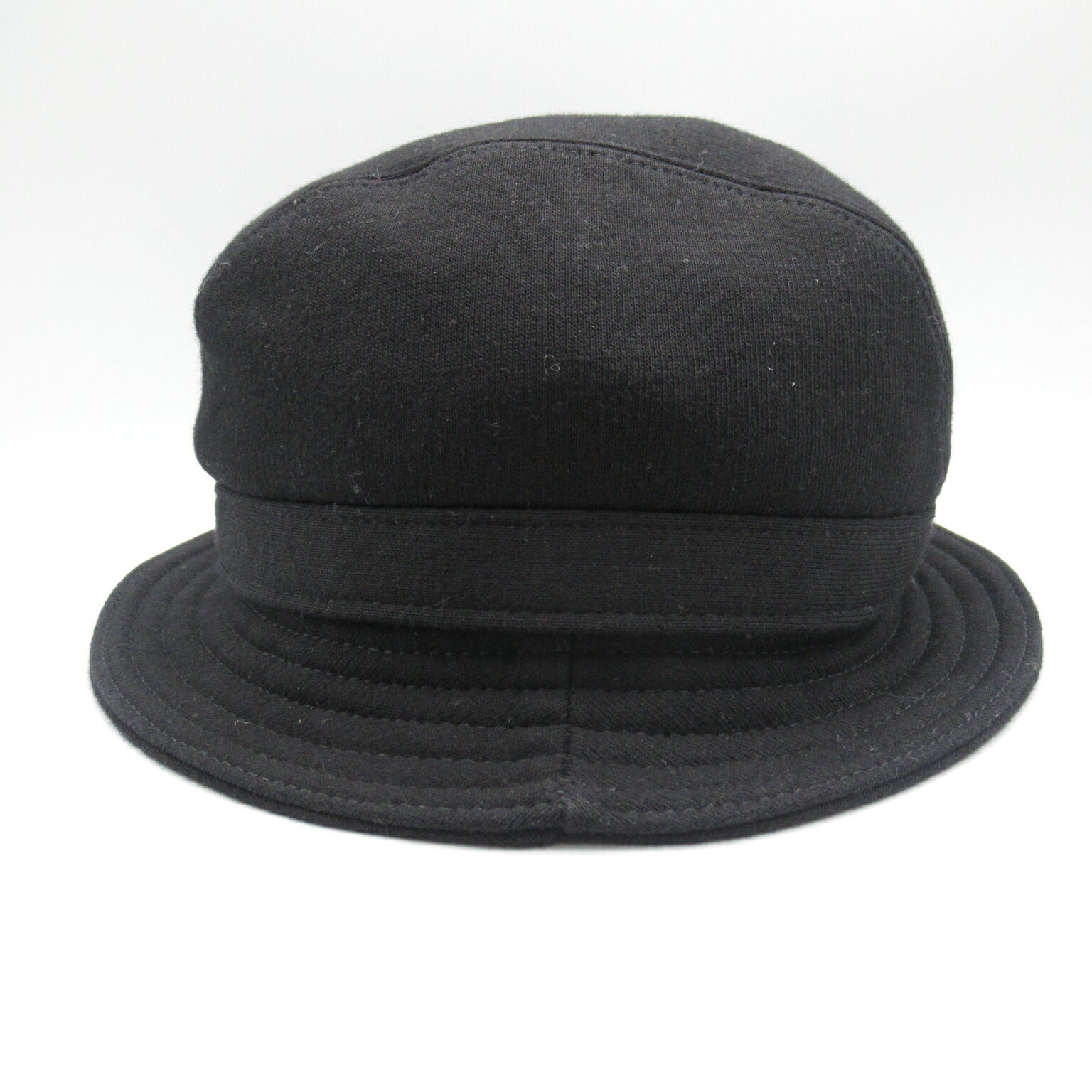 Burberry Logo Bucket Hat Cotton Black