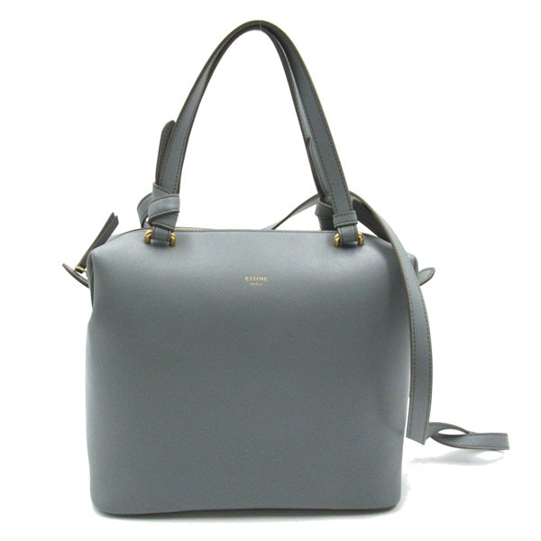 Leather Soft Cube Handbag