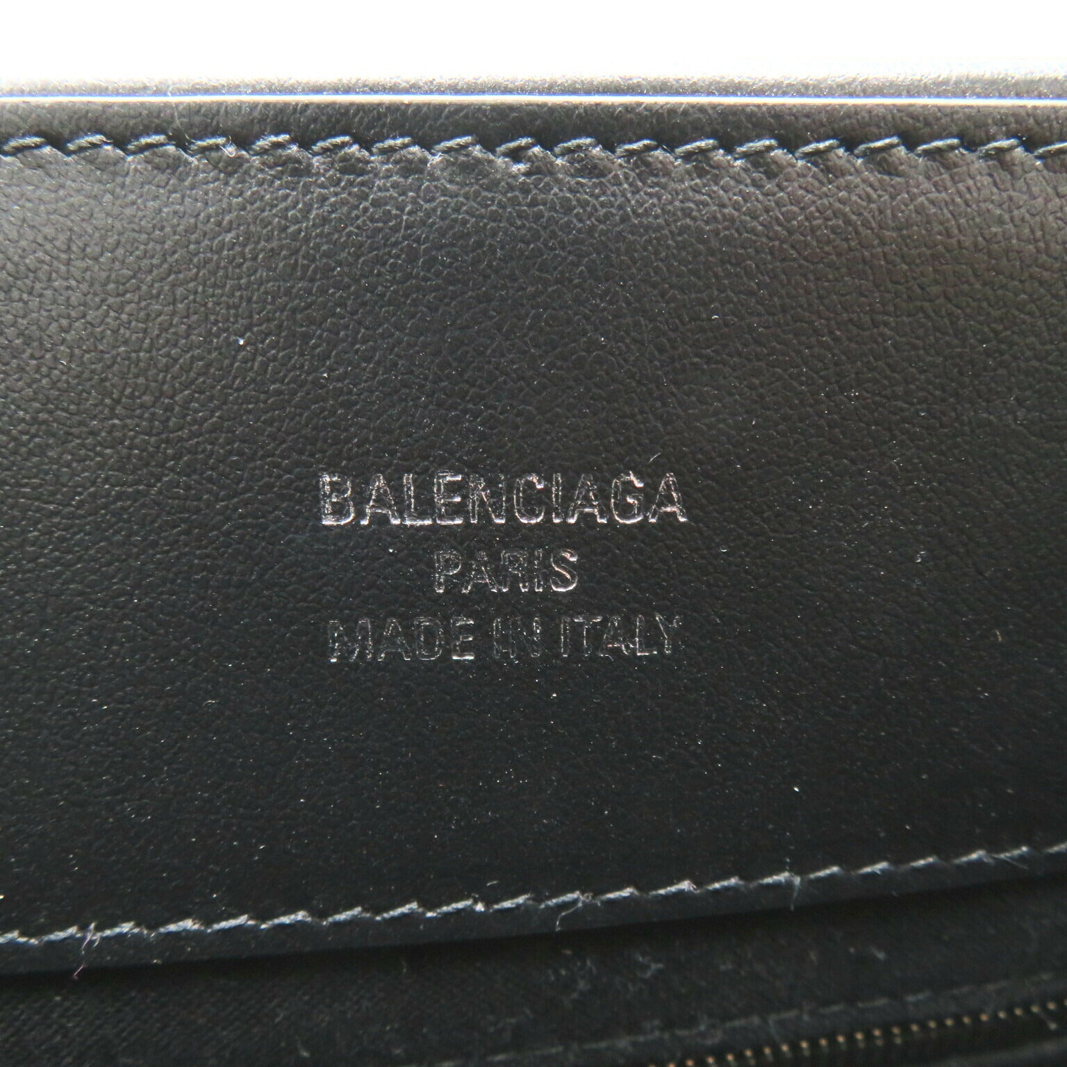 Balenciaga Cotton Leather Small Tote Bag