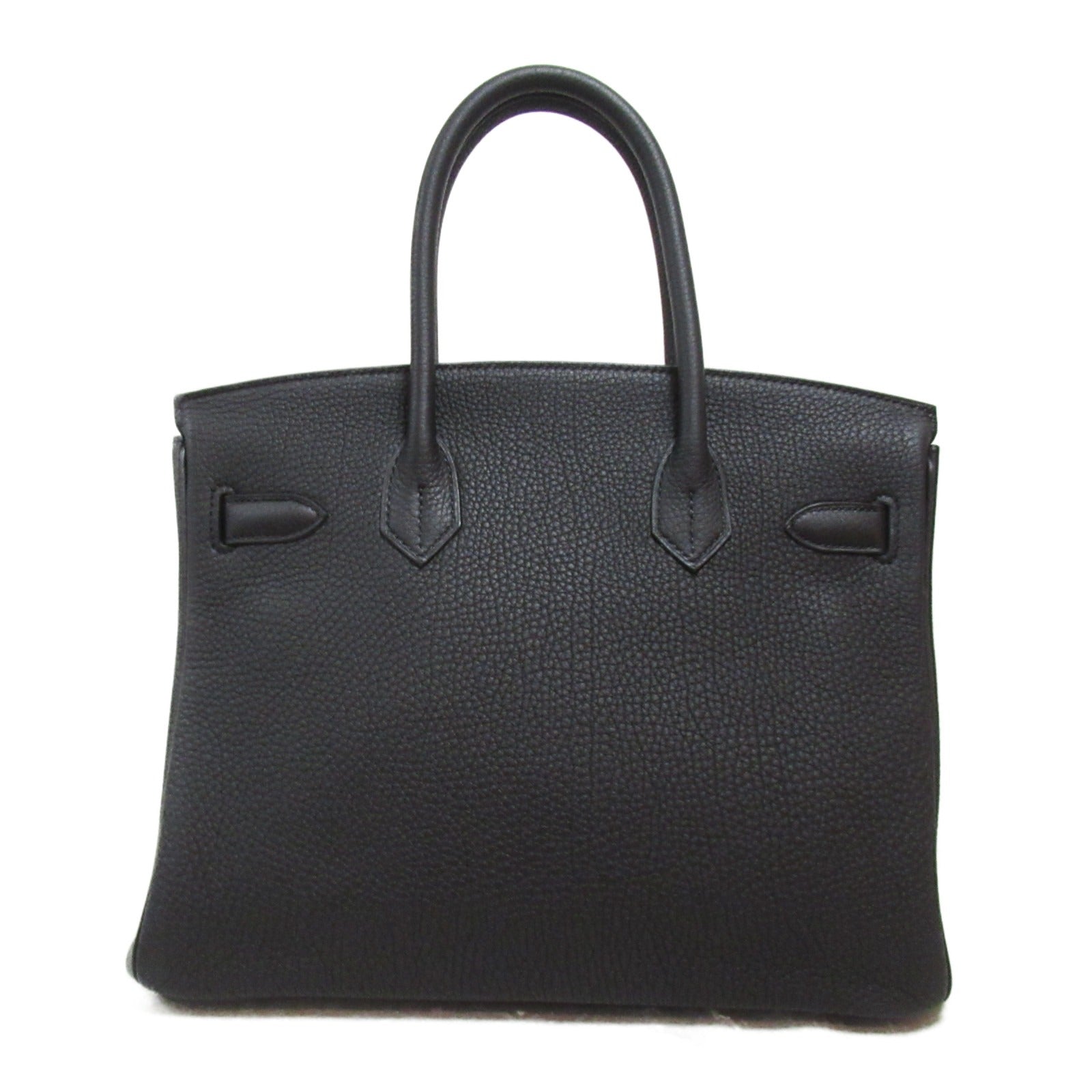 Hermes Birkin 30 Togo Leather Handbag Black