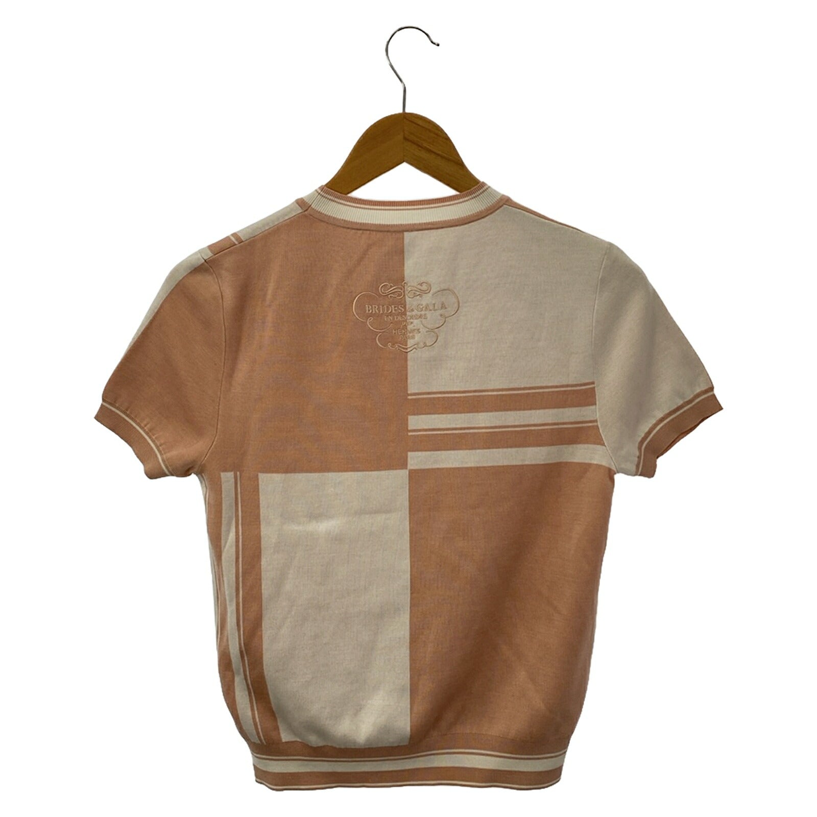 Hermes Silk Short Sleeve Knit Top