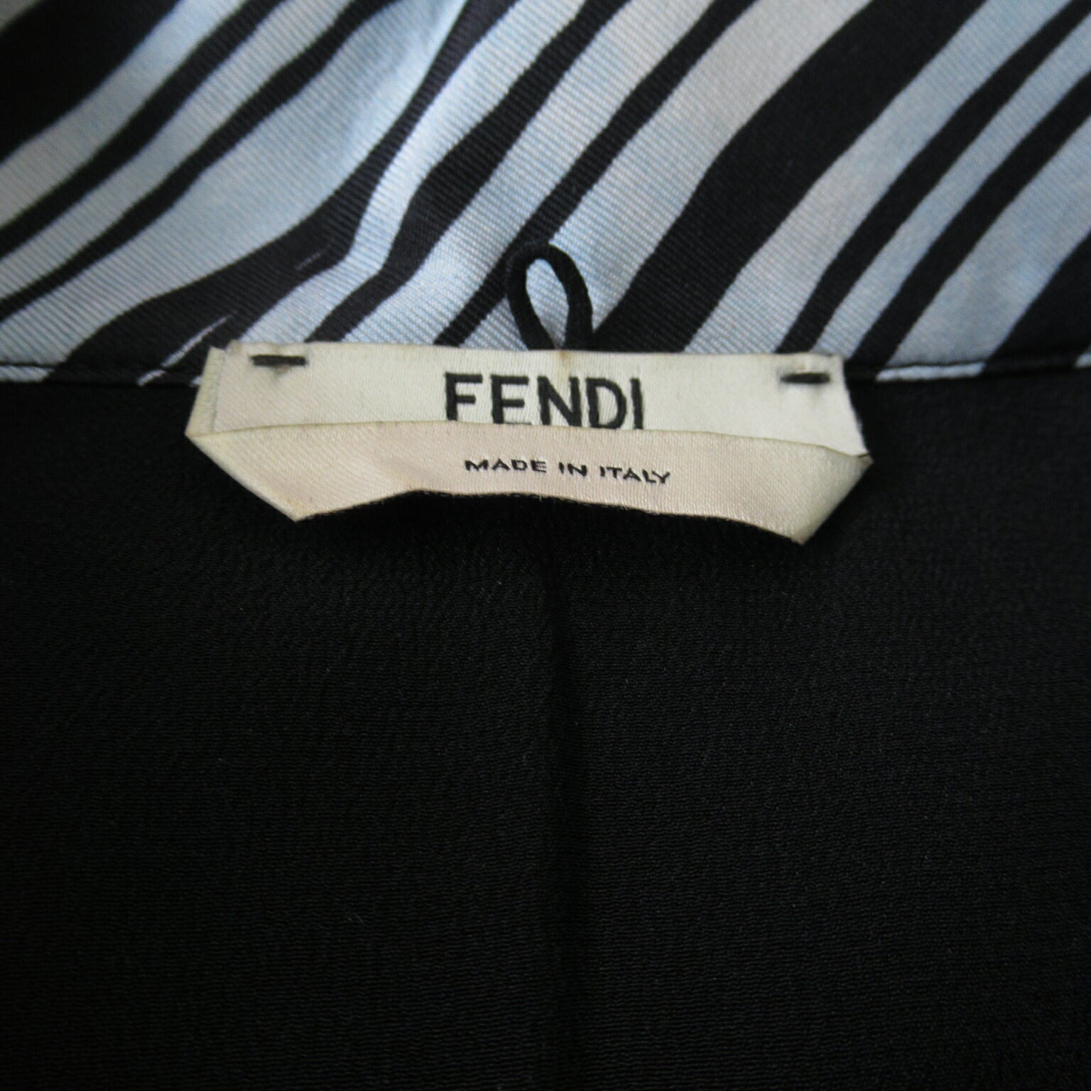 Fendi Silk Dress Black FDA816AC5T