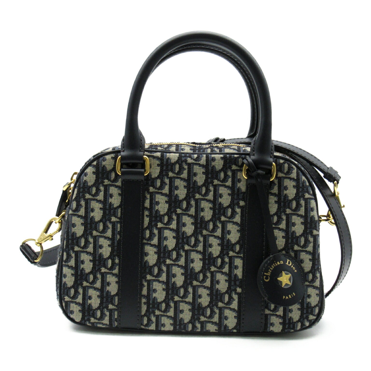 Dior Canvas Oblique Jacquard Bowling Bag