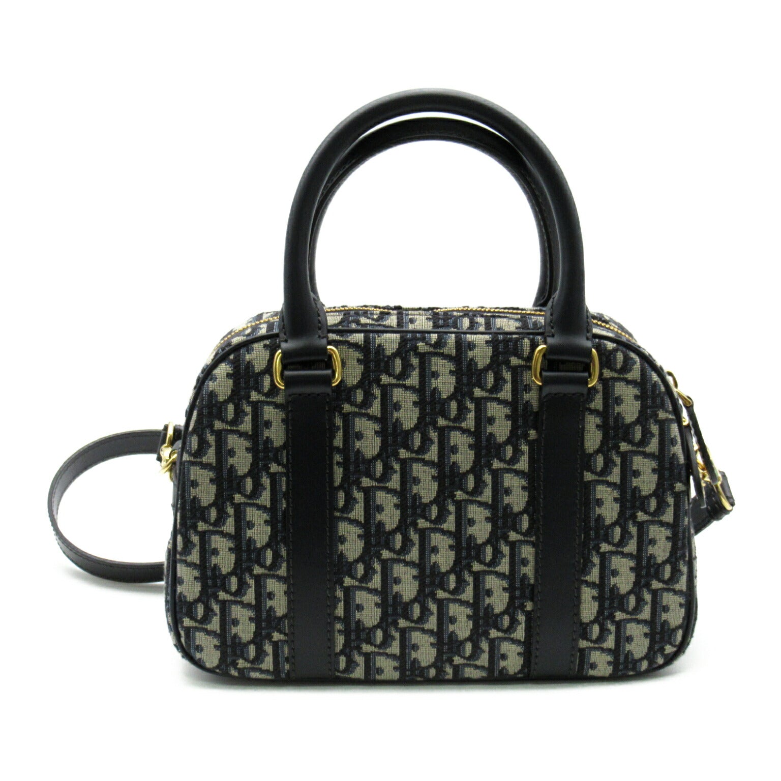 Dior Canvas Oblique Jacquard Bowling Bag