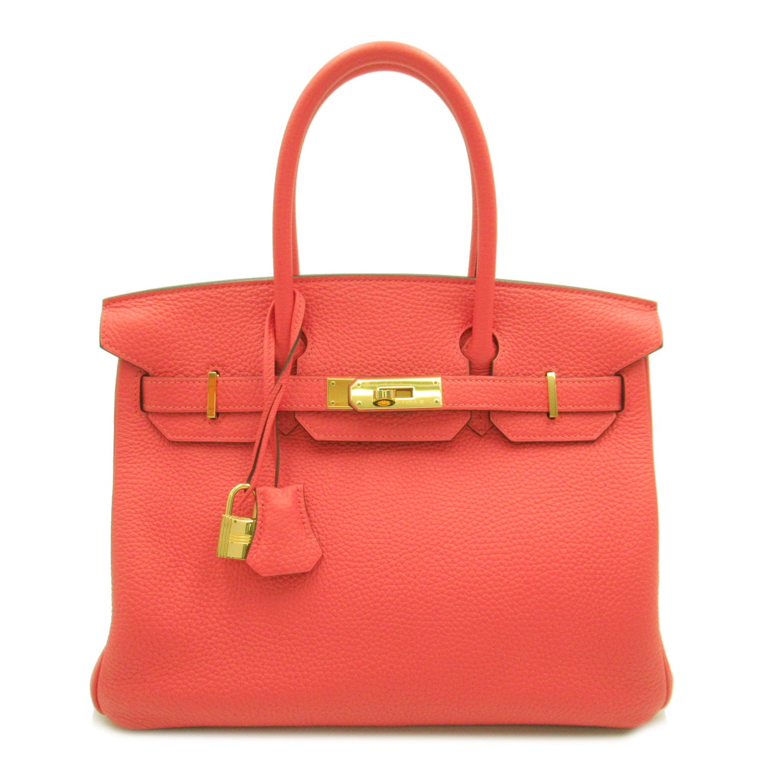 Hermes Birkin 30 Leather Handbag CSX 856 AA in Great Condition