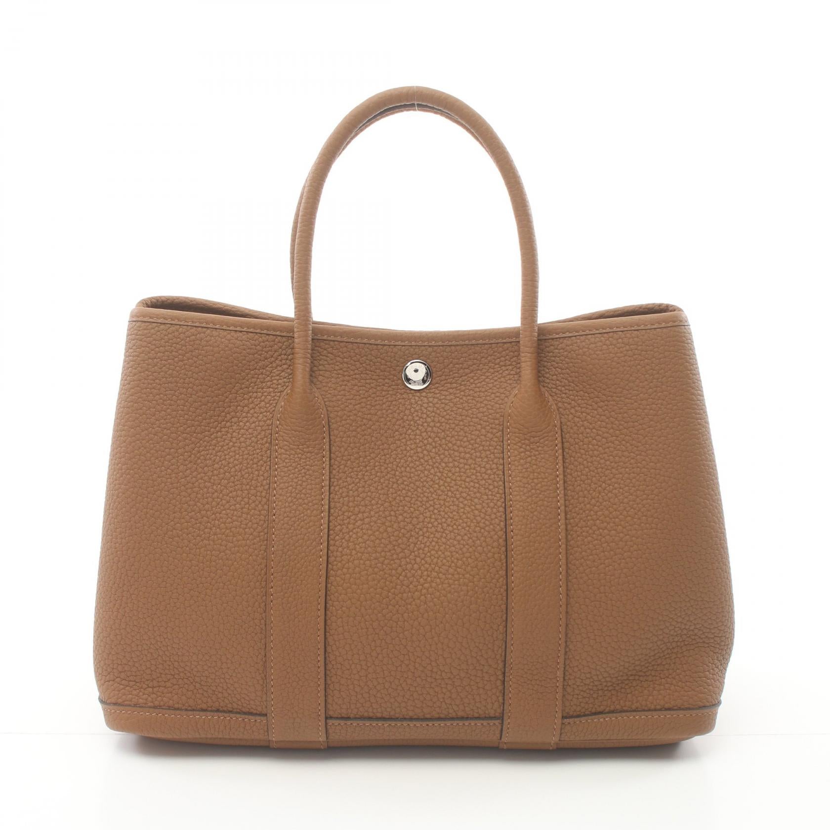 Hermes Garden Party TPM Tote Bag Brown