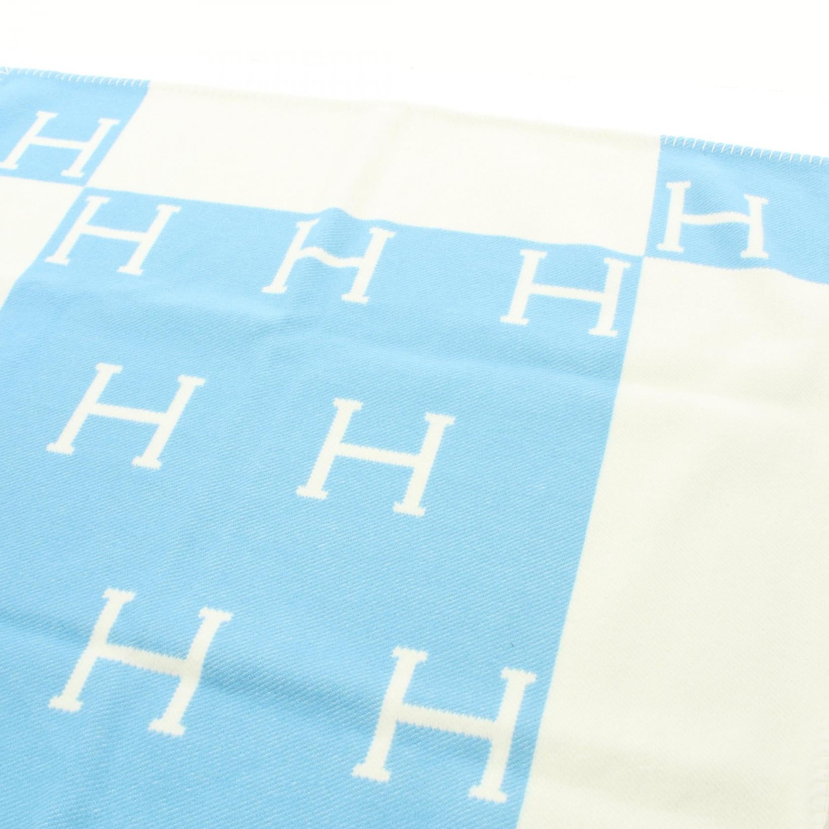 Hermes Wool Cashmere Avalon Baby Blanket