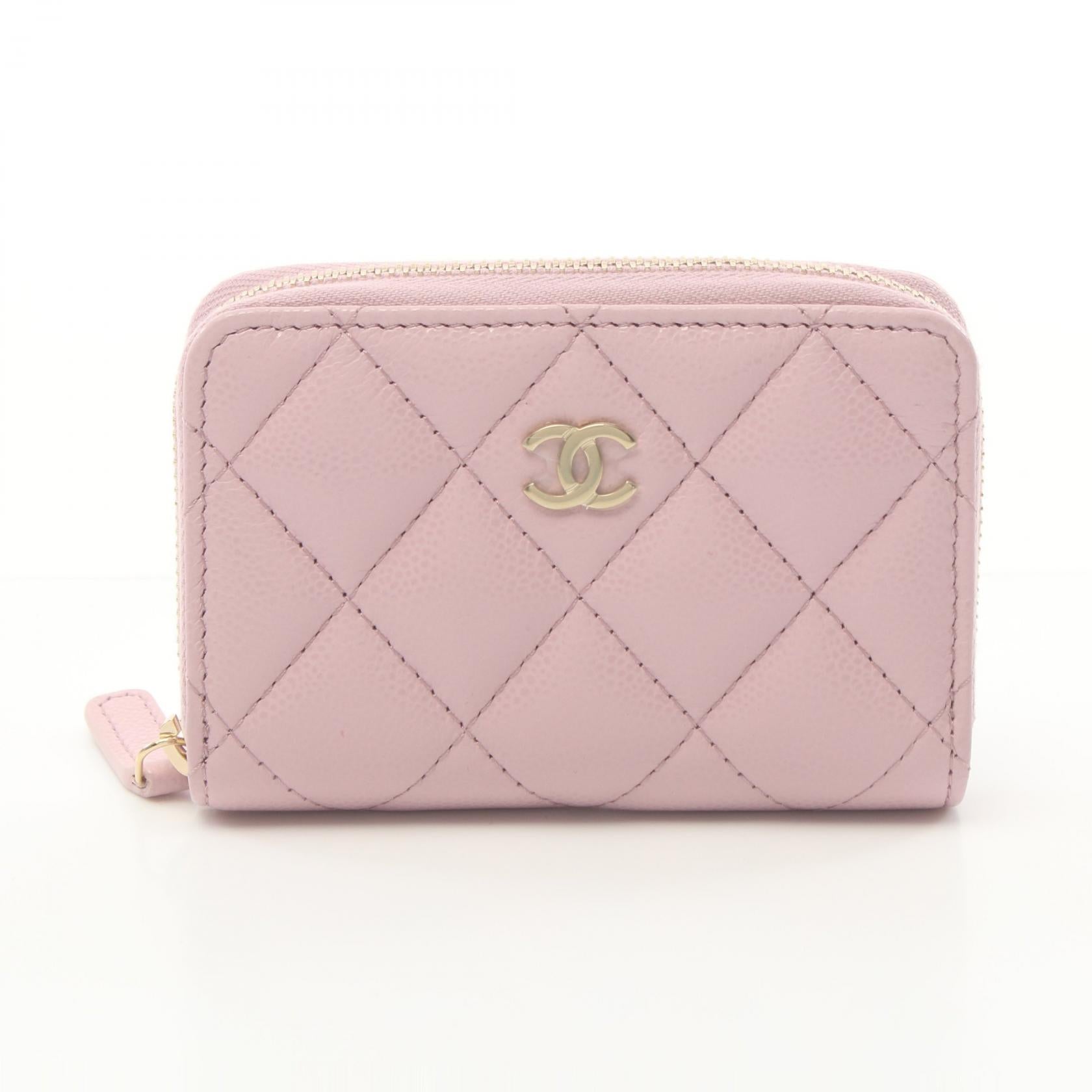 Chanel Leather Classic Zip Coin Purse AP0216