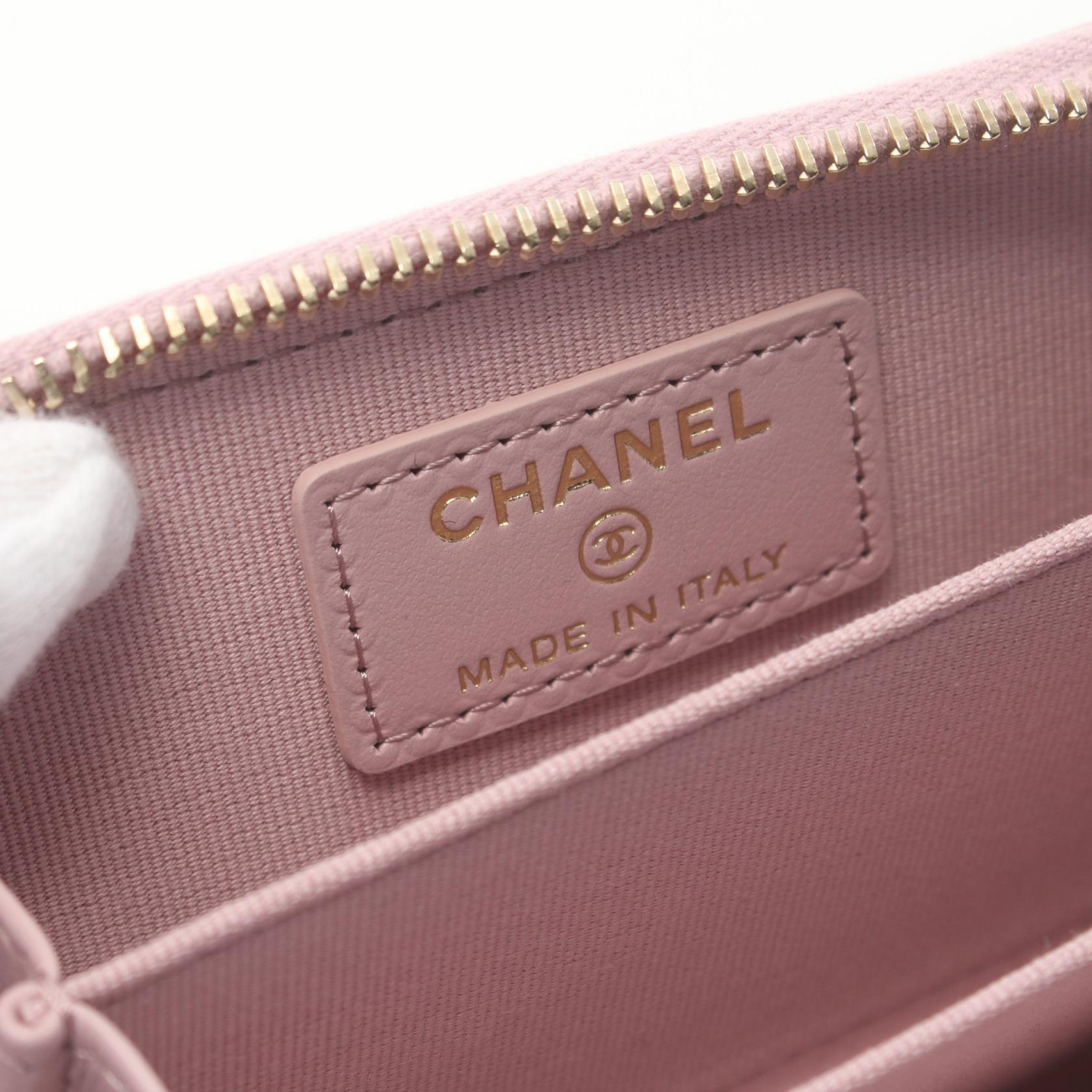 Chanel Leather Classic Zip Coin Purse AP0216