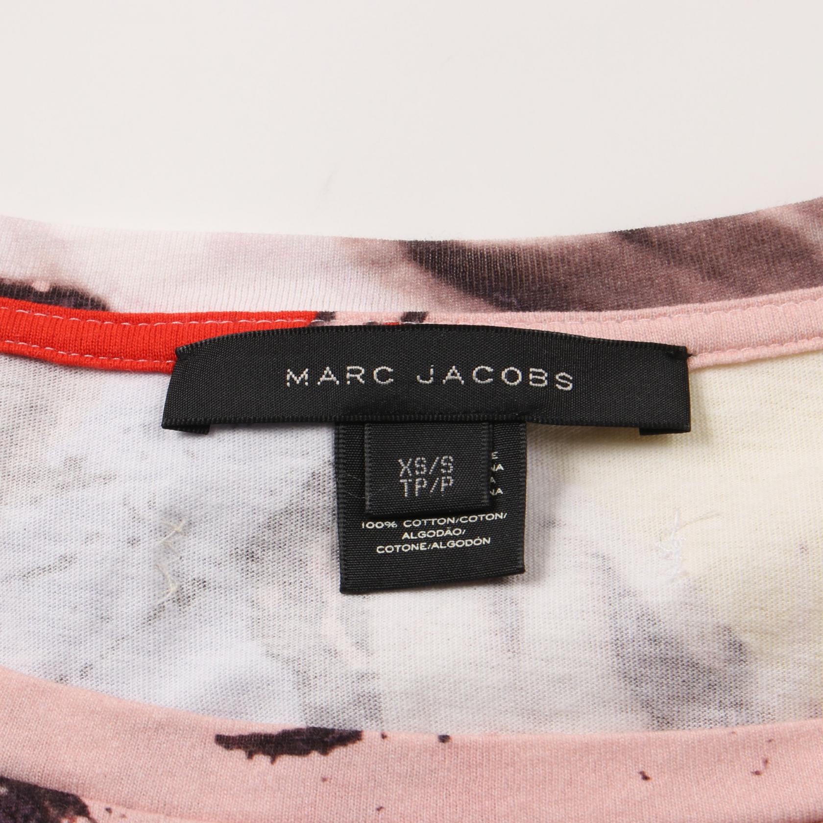 MARC JACOBS Cotton Top Pink Multi XS/S