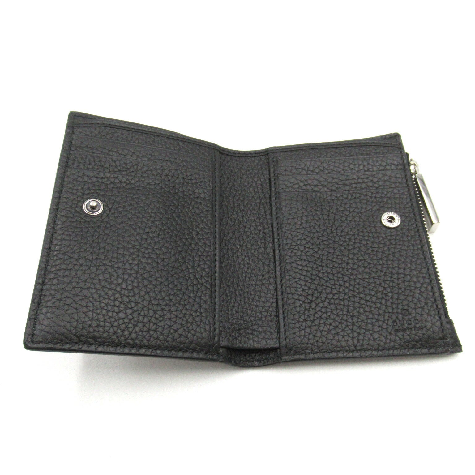 Gucci Leather Bifold Wallet Black 795292