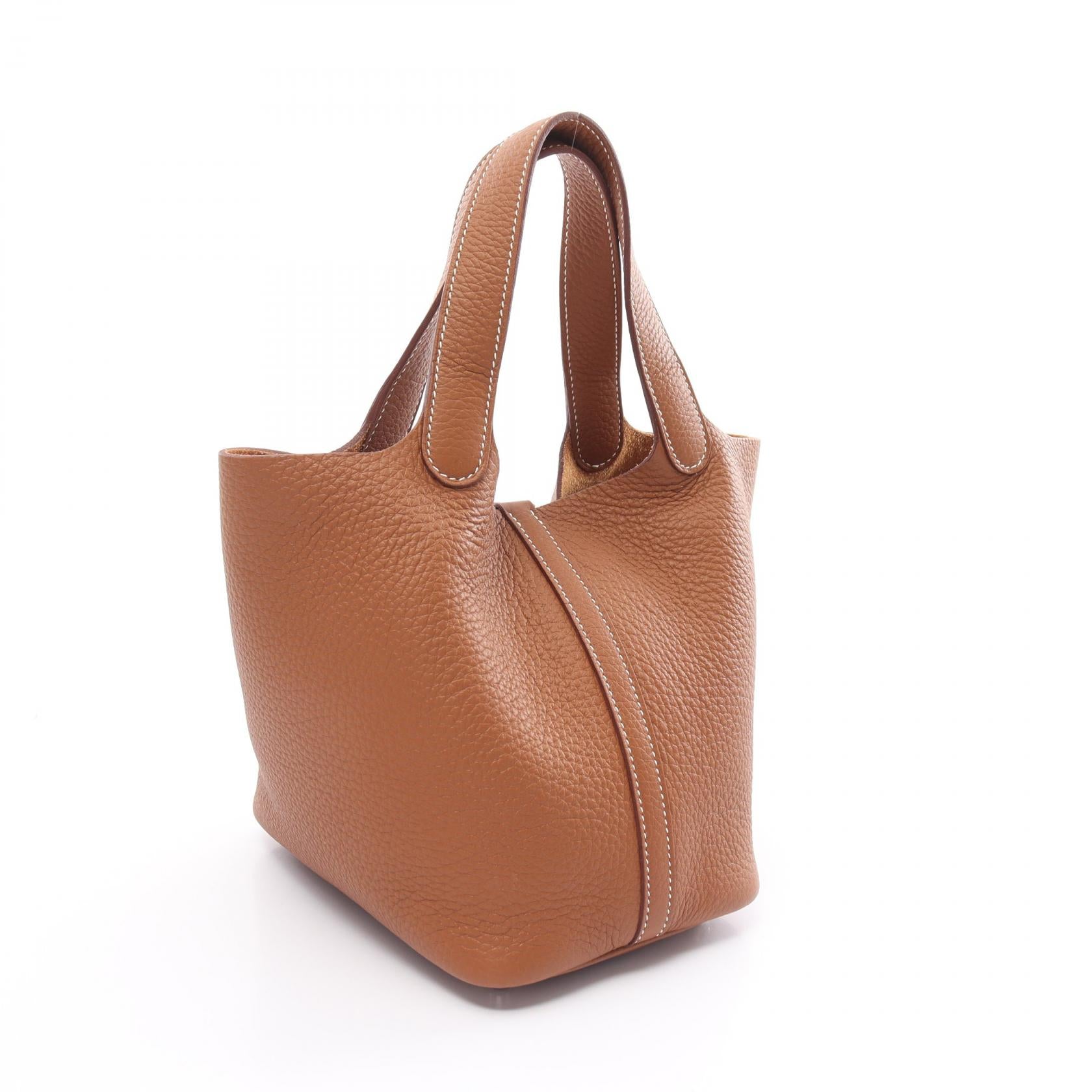 Hermes Picotin Lock PM Handbag Brown