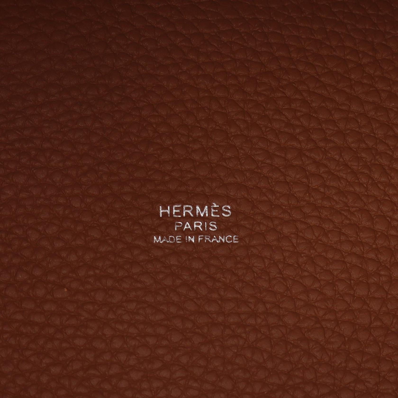 Hermes Picotin Lock PM Handbag Brown